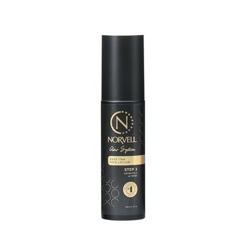 Norvell Glow System Post-Tan Face Lotion, 2 fl oz – Extend Your Glow Post-Spray Tan...