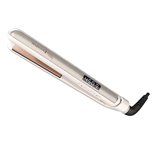 Remington Shine Therapy 1 inch Hair Straightener Iron, Flat Iron for Hair Infused...