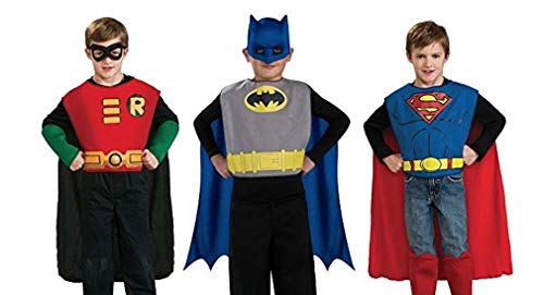 Rubies Boy's DC Comics Action Trio Superhero Costume Set
