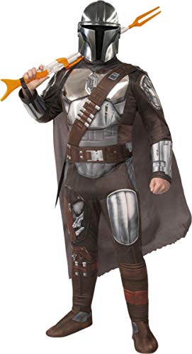 Rubies Men's Star Wars The Mandalorian Beskar Armor Adult Costume, As Shown, Standard