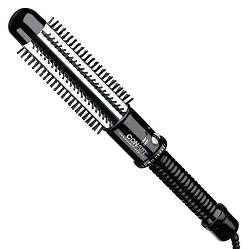 Conair Instant Heat Curling Iron Brush, 1 1/4-Inch Barrel - For Use On Short to...