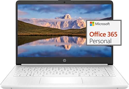 HP 14' Ultral Light Laptop for Students and Business, Intel Quad-Core, 8GB RAM, 192GB...