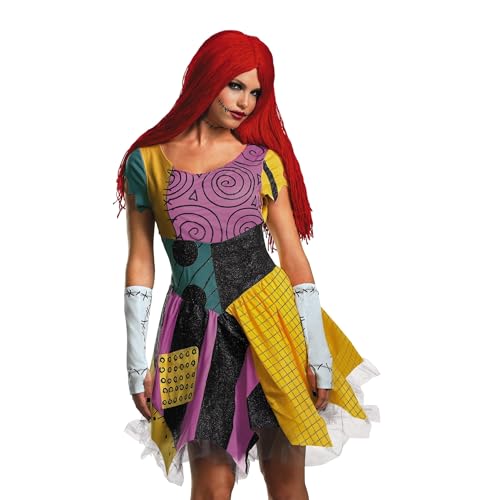 Disguise womens The Nightmare Before Christmas Sally adult sized costumes, Multi,...