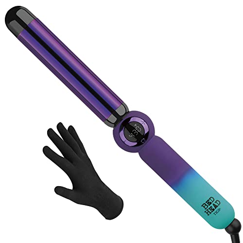 Bed Head Rough Volume Digital Hair Curling Wand | Fast Heat Up and Massive Shine,...