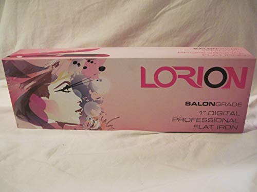 LORION, N450HP, 1' Digital Professional Flat Iron - Hot Pink