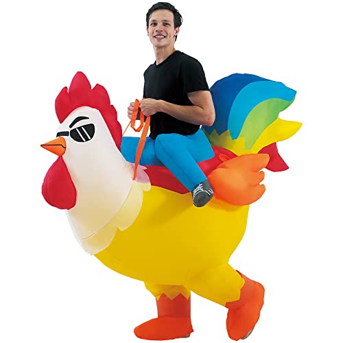 KOOY Inflatable Costume Adult, Chicken Costume, Inflatable Costumes Women Men, Ride...