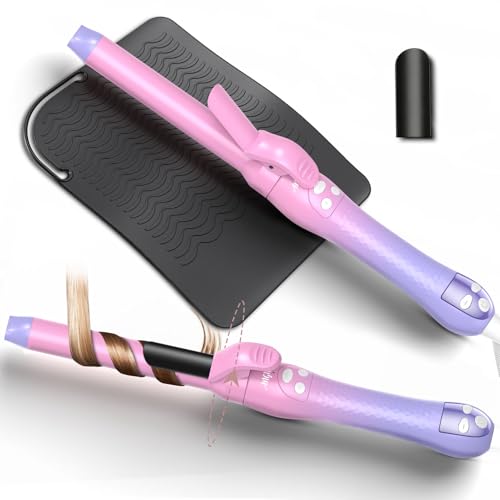 ANGILALA Rotating Curling Iron, Beach Waves Hair Curler Automatic Rotating, Best...