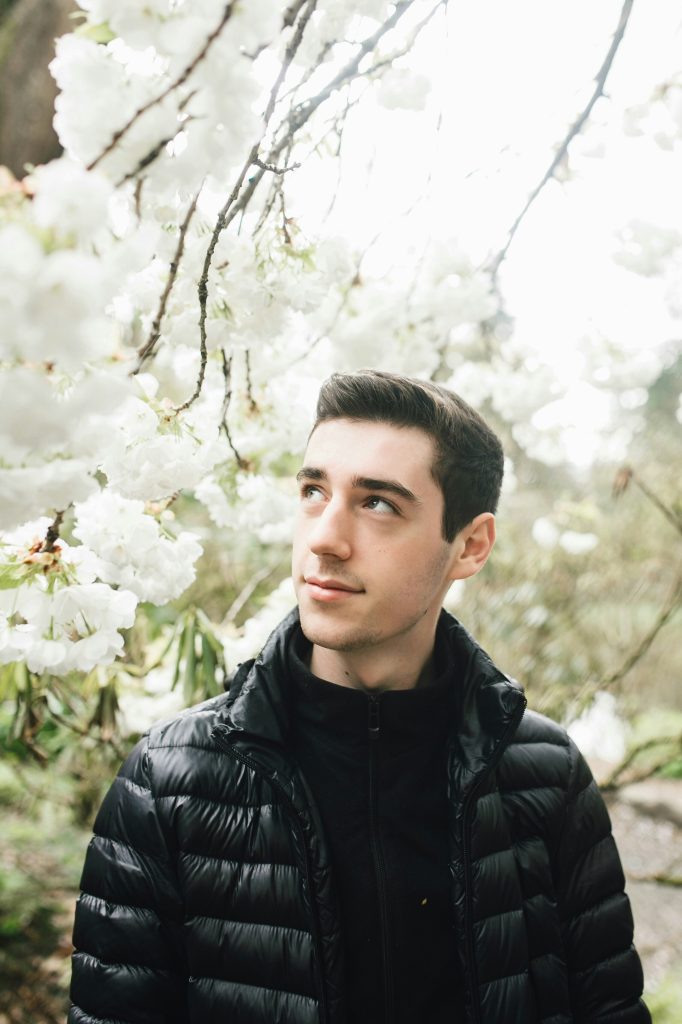 Man wearing a jacket