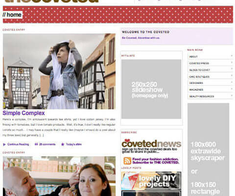 homepage